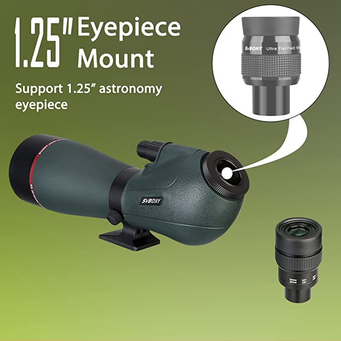 SVBONY SV406P 80ED Spotting Scope with SC001 2MP WiFi Camera & SA402 Camera Tripod