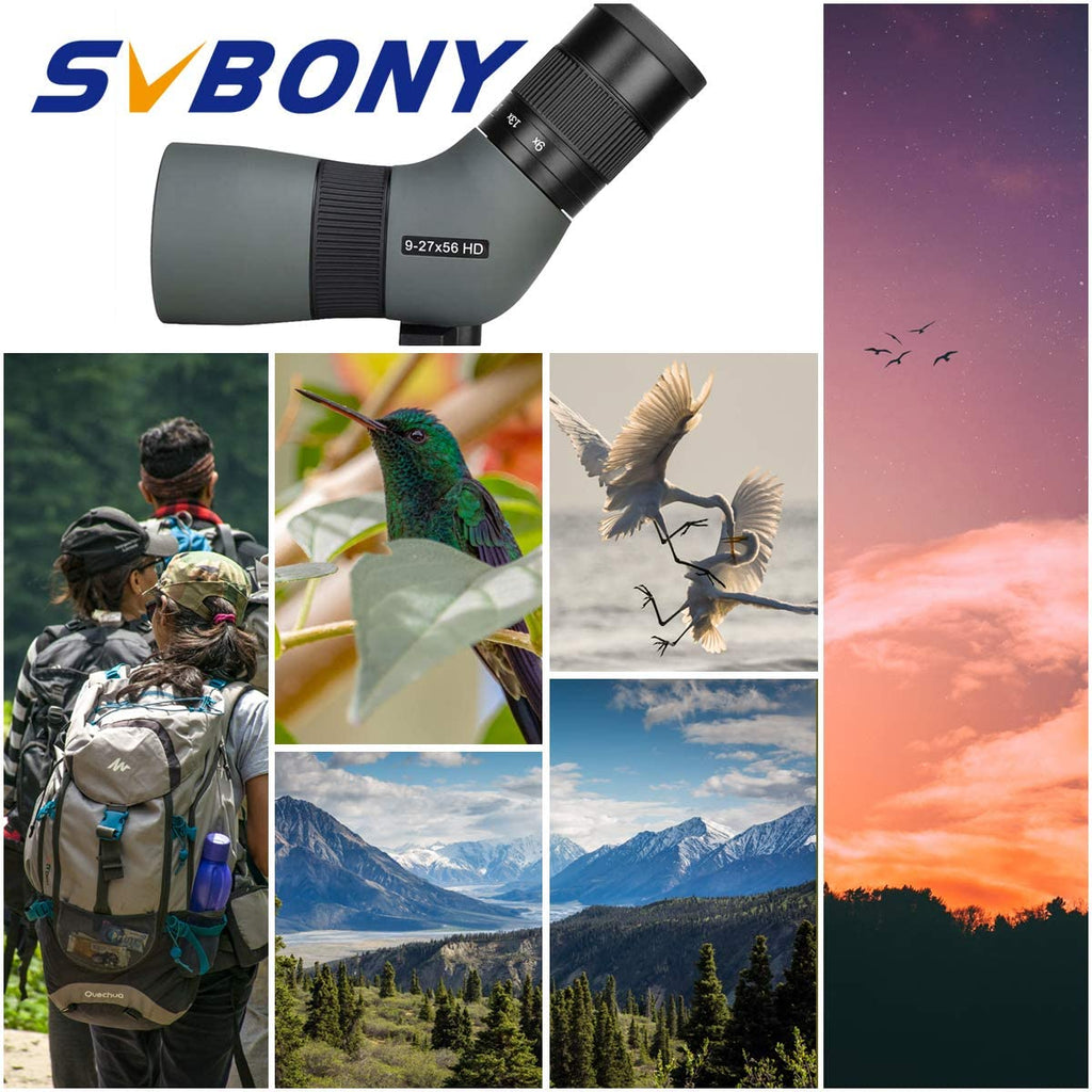 SVBONY SV410 Spotting Scope, 9-27×56 ED FMC