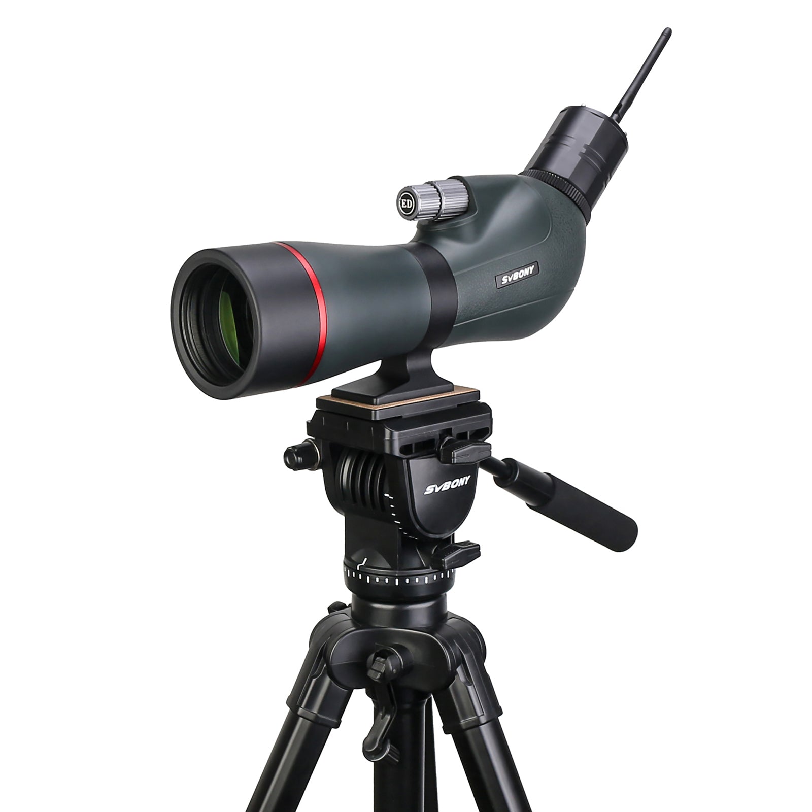 SVBONY SV406P 80ED Spotting Scope with SC001 2MP WiFi Camera & SA402 Camera Tripod