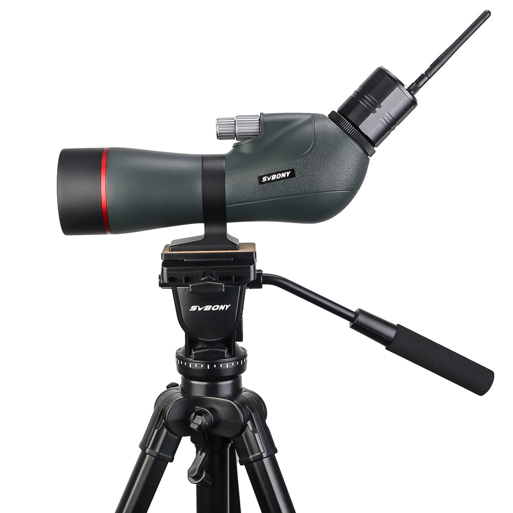 SVBONY SV406P 80ED Spotting Scope with SC001 2MP WiFi Camera & SA402 Camera Tripod
