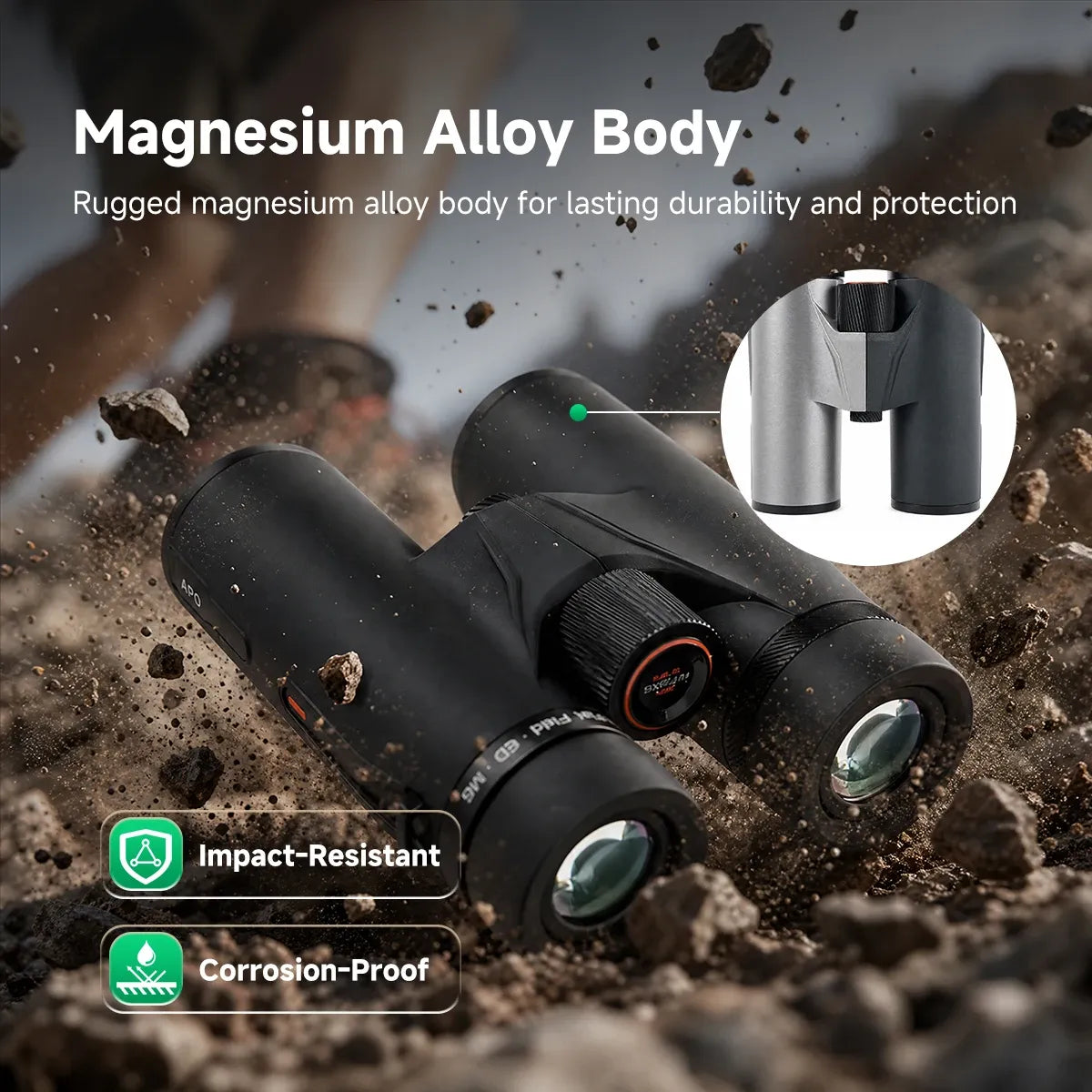 SVBONY SA207 Pro 8x42 ED APO flat-field binoculars – manufacturer image 5