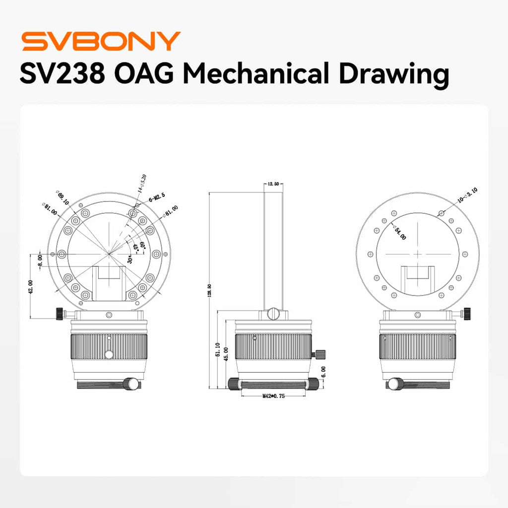 Svbony OAG & Filter Drawer: SV238 Off-Axis Guider & SV226p